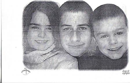 kimberley,  kenny et kylian